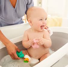 Bed linen made from natural fabrics: Baby Bath Supplies Checklist Baby Bath Essentials For Every Age Oxo Tot Baby Bath Essentials Baby Bath