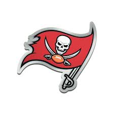 Tampa Bay Buccaneers Metallic Freeform Logo Auto Emblem In 2020 Tampa Bay Buccaneers Logo Tampa Bay Buccaneers Football Buccaneers Football