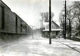 A rotating crane body is mounted on a sturdy. The Mail Crane Rail Delivery By Mail Pewee Valley Historical Society