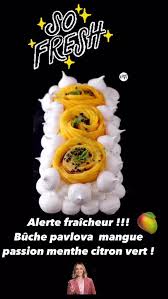 Buche Pavlova Cestmafournee Pavlova Cuisine Cestmafournee