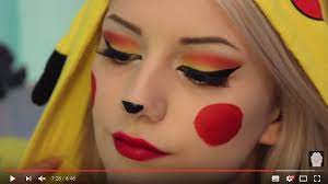Pikachu Fancy Dress Makeup Best Makeup Products Pikachu Makeup Pokemon Makeup