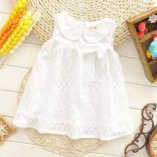 0 5y 2015 Baby Girls White Dress Newborn Clothes Bebe Cute Dress Infant Girl Princess Summer Dresses For Kid Baby Girl White Dress Newborn Dresses Kids Dress