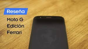 Unlocked cell phones will not work with cdma carriers like sprint, verizon, boost or virgin. Resena Moto G Edicion Ferrari Youtube
