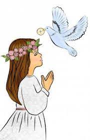 First Communion Clip Art Clip Art Thanksgiving Coloring Sheets Christian Pictures
