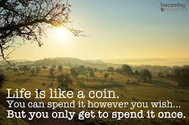 Definition of toss/flip a coin. 11 25 12 Life Is Like A Coin A Day In My Quote Book