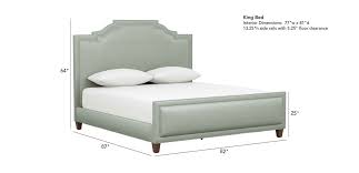 Quinn bed with high footboard. Quinn Bed With Tall Footboard Beds Ethan Allen