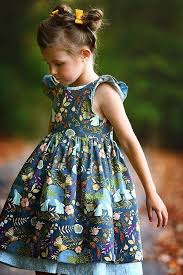 Pearl Dress Pinafore Girls Pinafore Dress Little Girl Dresses Kids Dress