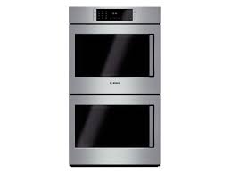 The side swing door helps make it easier to insert and remove heavy pans from the oven. Bosch Hblp651luc 30 Double Wall Oven Left Swing Door Benchmark Ser