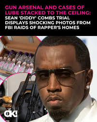 🔗 bit.ly/3HTCqnb During the Diddy trafficking trial, the jury viewed  photos from the FBI's raid