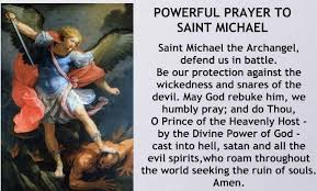 Stmichael S Warriors On Twitter St Michael Prayer St Michael Prayers