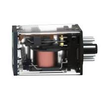 Square D RUMC22B7 24 VAC 10 Amp 2CO Cylindrical Pin Universal Plug-In Relay
