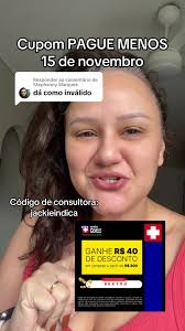 Respondendo a @Stephanny Marques cupom PAGUE MENOS 15 de novembro!  Aproveeeita! #farmaciaspaguemenos #cupomdesconto #cupompaguemenos