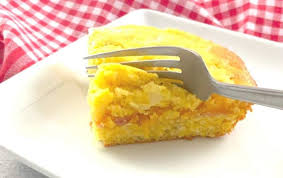 Combine 1/4 cup melted butter or margarine in 8″ square pan while preheating oven to 425ºf 1 egg, beaten 1 cup water or. Cornbread Casserole Recipe Simple And Savory Southern Plate