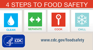 Four Steps Clean Separate Cook Chill To Food Safety