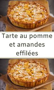 Tarte Au Pomme Et Amandes Effilees Tarte Aux Pommes Amandes Effilees Alimentation