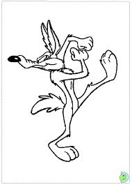 Wile E Coyote Coloring Page Disney Art Drawings Cartoon Character Tattoos Cartoon Art