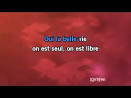 Click to see the original lyrics. Karaoke La Belle Vie Sacha Distel Youtube