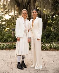 The star couple, who got married in 2019, shared a few pictures from their intimate wedding ceremony on social media to mark the special day. Ali Krieger Ashlyn Harris And Their Amazing Wedding Ceremony