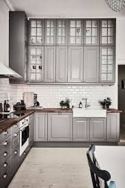 Cool 45 Incredible Farmhouse Gray Kitchen Cabinet Design Ideas Https About Ruth Com 2018 04 29 45 Incredi Kitchen Design Kitchen Inspirations Trendy Kitchen