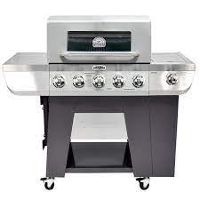 Cuisinart 3 In 1 Stainless Five Burner Propane Gas Grill With Side Burner Walmart Com Gas Grill Propane Gas Grill Grilling