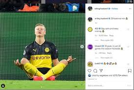 Lorient hit psg with erling haaland's celebration when they equalized. Neymar Fires Back At Borussia Dortmund After Taunting Psg Following Shock Defeat By Lorient News Chant Uk