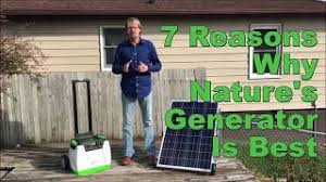 3 natures generator reviews on twitter. Natures Generator Portable 1800 Watt Solar Generator Overview Youtube