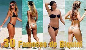 Flagras reais de famosas, vizinhas, gostosas, nas ruas, praias, academias etc. Flagra 30 Famosas De Biquini Na Praia Ponto Perdido