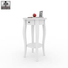 Ikea Hemnes Bedside Table 3d Model Hemnes Ikea Bedside Model
