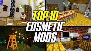 Can be found in the desert and jungles komatiite: Top 10 Minecraft Cosmetic Mods Furniture Animations Building Blocks Youtube