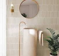 MOLOVO Metropolitan Beige 1.97 in. x 9.85 in. Polished Ceramic Subway Wall  Tile (7.21 sq. ft./Case) MET-BEI-R210