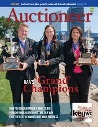 Auctioneer Magazine — September 2016 by National Auction Association