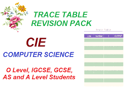Trace Table Revision Pack Worksheet Science Worksheets Computer Science O Levels