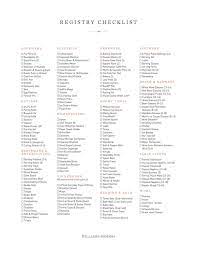 Wedding Registry With The One By Williams Sonoma Pottery Barn And West Elm Wedding Registry Checklist Wedding Registry List Registry Checklist
