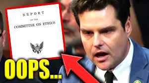 Gaetz Responds to Ethics Report BOMBSHELL… And Makes It WORSE