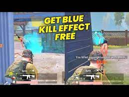 How To Get Blue Kill Effect In Pubg Blue Damage Effect In Pubg Blue Blood Effect In Pubg Youtube
