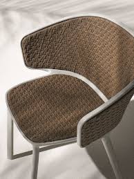 Stackable Garden Chair Pluvia By Ethimo Outdoor Chairs Upholstered Swivel Chairs Brown Leather Recliner Chair