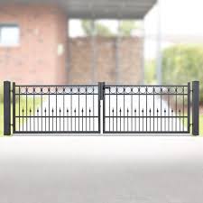 Schmuckzaun Doppeltor 2flgl Residenzen Dresden Schmuckzaun Zaune Und Tore Druckergarnitur