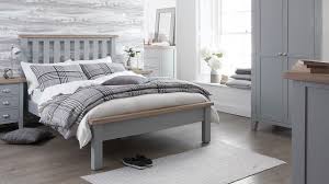 Painted furniture is a popular choice for those looking to add style to their home or refresh a room such as bedroom, kitchen, living or dining room. Florence Oak Grey Bedroom Furniture House Of Oak