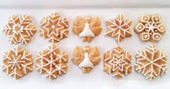 Snickerdoodle Snowflakes & Angels – creative cookie press
