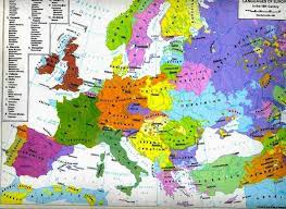 And basque had a way bigger area. Linguistic Map Of Europe 1800 Europe