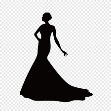 Buy wedding dress hanger and get the best deals ✅ at the lowest prices ✅ on ebay! Silhouette Dress Illustration Graphics Wedding Silhouette Animals Wedding Png Pngegg