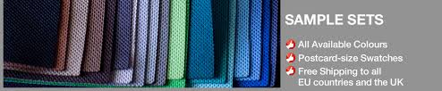 Our fabrics samples are available in the standard size of 10cm x 8cm, they will be shipped along with the complete details concerning price and available. Acoustic Cloth Quality Sound Transparent Fabrics