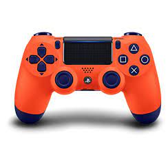 Edicao Limitada Controle Dualshock 4 Ps4 Laranja Sunset Playstation Ps4 The Last Of Us