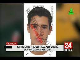 Piques ilegales: motociclista que causó la muerte de un vendedor podría  afrontar prisión efectiva