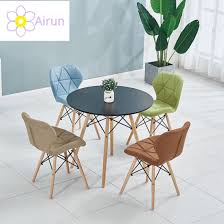 Ashley homestore black friday in july! Home Kitchen Dining Room Furniture Set Modern White Wood Wooden Round Dining Table China Dining Room Furniture Dining Table Made In China Com