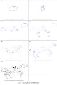 Easy and simple octopus drawing. How To Draw A Crab Printable Step By Step Drawing Sheet Drawingtutorials101 Com