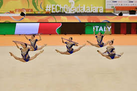 La capitana alessia maurelli e compagne (martina centofanti, martina. Ginnastica Europei Le Farfalle Azzurre