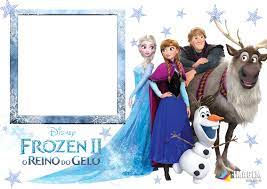 Molduras Infantis Em Png Para Foto Montagem Imagem Legal Frozen Frozen Disney Frozen 2