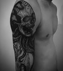 Maybe you would like to learn more about one of these? Octopus Skull By Abes Tattoonow