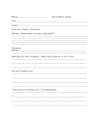 You will receive a grade for this template and for the report (see points next to each item). 2021 Book Report Template Fillable Printable Pdf Forms Handypdf